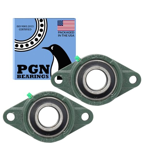 Image of PGN UCFL208-24 (2 Pack) 2-Bolt Flange Bearing 1-1 /2 inch Bore