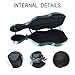 yinfente Cello Case 4/4 Full Size Carbon Fiber Embedded Handle,Hard Shell With Lock & Backpack Straps,Wheels Waterproof And Lightweight Cello Hard Case 4/4 For Musicians
