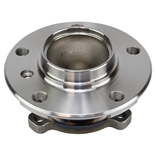 Image of TRQ Front Left and Right Wheel Bearing and Hub Assembly Set 2 Piece Compatible with 13-16 BMW 320i 328i 14-16 328d Front 12mm Mounting Bolts Models