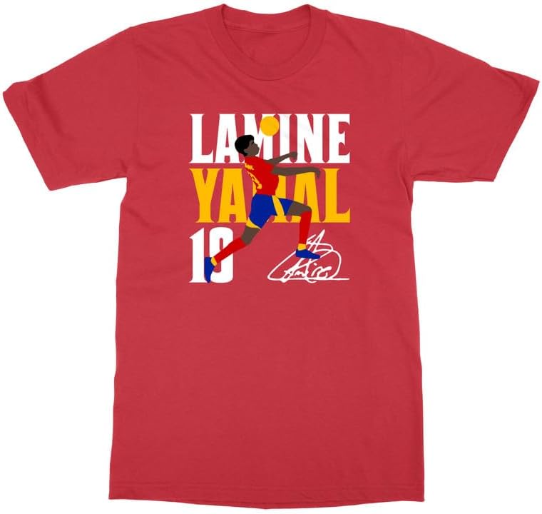 GamesDur Spain Soccer Star Tribute 19 Yamal Unisex T-Shirt