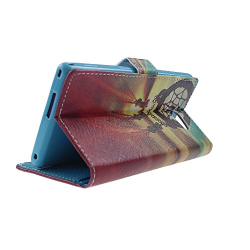 Custodia a portafoglio in pelle Custodia Cover