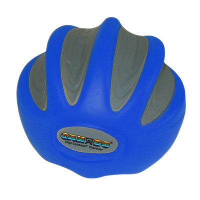 Digi-Squeeze Hand Exerciser [Set of 2] Size: Medium, Resistance/Color: Firm/Blue