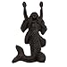 TG,LLC Treasure Gurus Cast Iron Antique Style Mermaid Cowboy Boot Jack Puller Shoe Remover Beach Decor