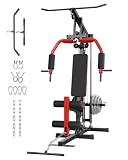 Garvee Plate Loaded Home Gym Machine, Full Body Strength Training Equipment