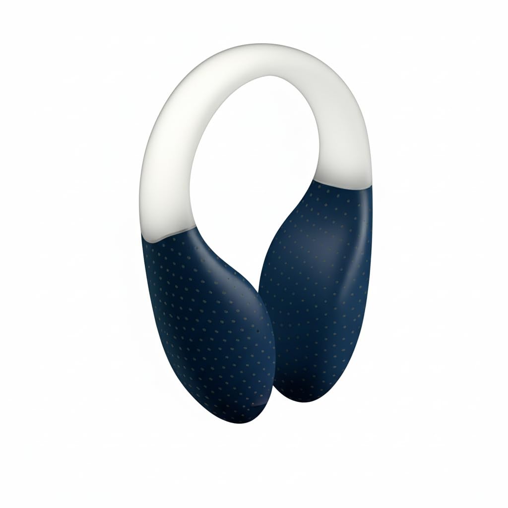 Adventose™_SWIMMING FLOATING NOSE CLIP GREY BLUE | Hydrodynamic nose clip, Sinus protection, Durable nose plug, hypoallergenic, Nose Pin | Swimming Accessories for Men & Women | (Unit 1, Multi-colour)-image-17