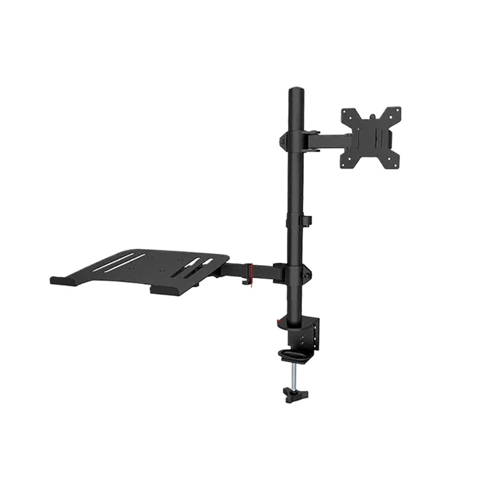 Support de bureau double moniteur LCD et ecran PC portable ajustable M076