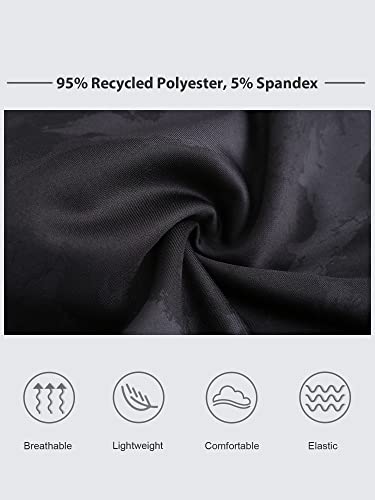 Gramval Men's Track Jackets Midweight Sweatshirts Full Zip Up Mock Neck Long Sleeve Tops With Pocket Camo Black Xl #TOP3