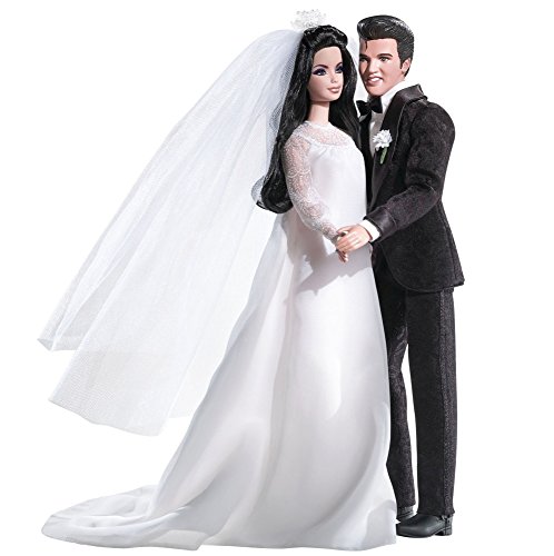 Barbie Collector Elvis y Priscilla Muñecas Set miniatura 1