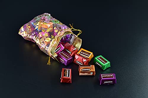 Image of DeoDap (K1 F7 E10) Multicolor Bracelet /Rakhi & Chocolate | silver elephant rakhi with red beads | Rakhi with card & chocolate | chocolate gift pack | men bracelet | rakshabandhan gift |