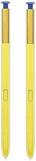 2Pcs Note 9 S Pen (WithBluetooth) Replacement for Samsung Galaxy Note 9 N960 All Versions Stylus Touch S Pen (Blue/Yellow)
