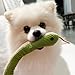 APGLSXY Fun Swaying Snake Plush Toy for Small Dogs and Cats with Catnips and PP Cotton 36cm Pet Plaything