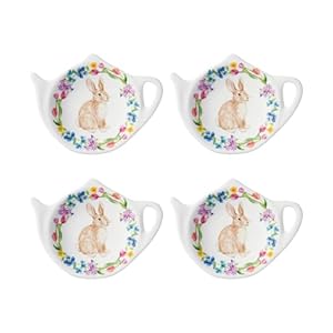 Supreme Housewares Hello Easter Teebeutelablage 4 Stück