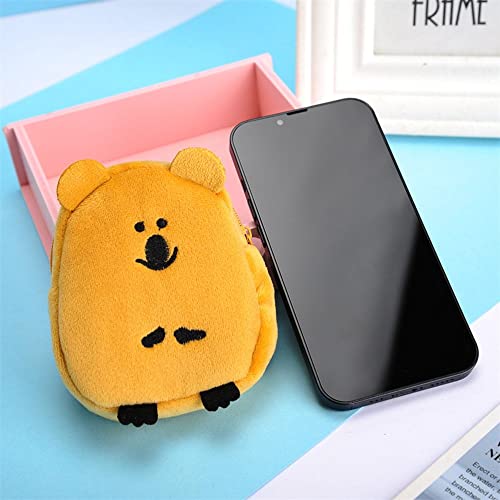 Lovely Cartoon Coin Purse Toy USB Cable Pouch Mini Wallet Money Bag Earphone Case(chicken)3