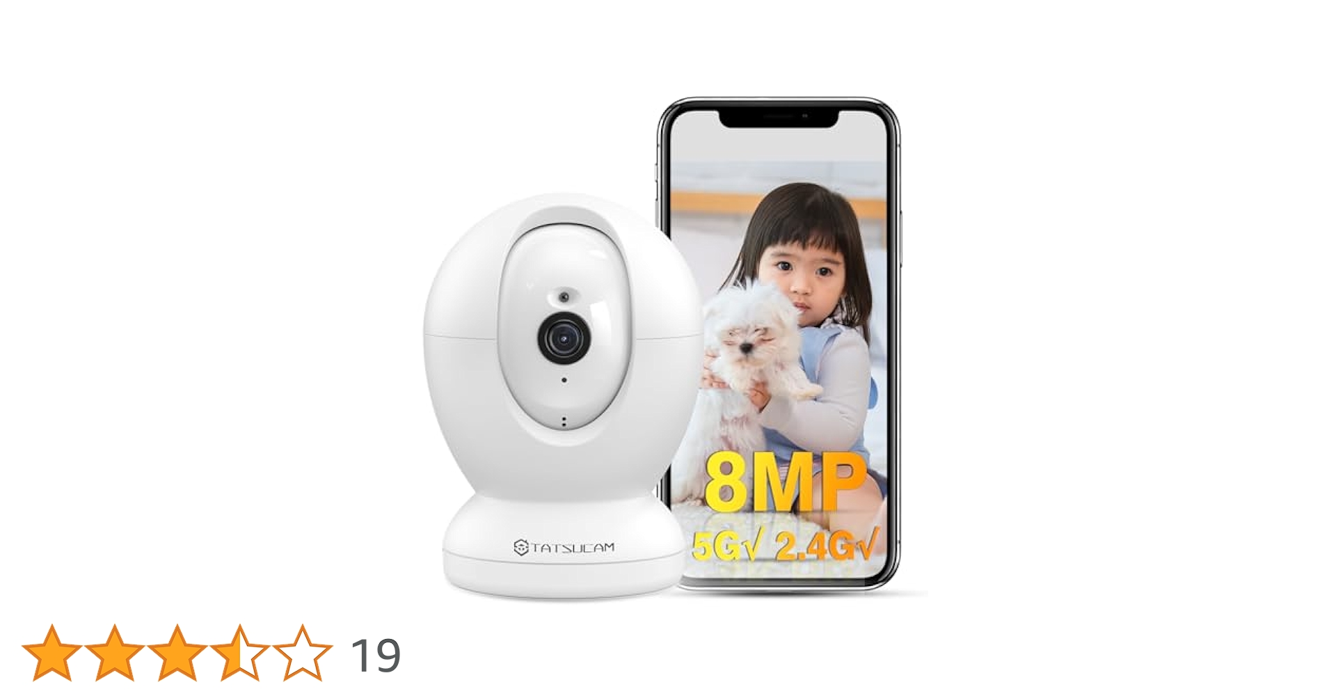 Amazon.co.jp: 【800万画像○2.4と5G対応】ペットカメラ 自動