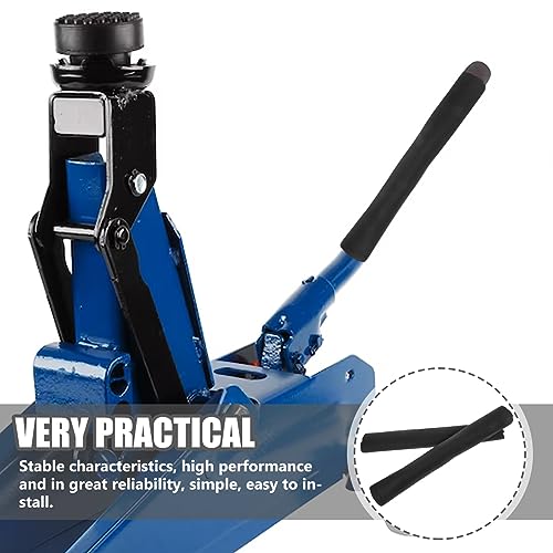 Image of SOLUSTRE Floor Jack Handle Cover Hydraulic Jack Handle Cover 2-Pack Pressure Rod Protective Sleeve for Car Accessories Soft Protector for Floor Lever 14.96In
