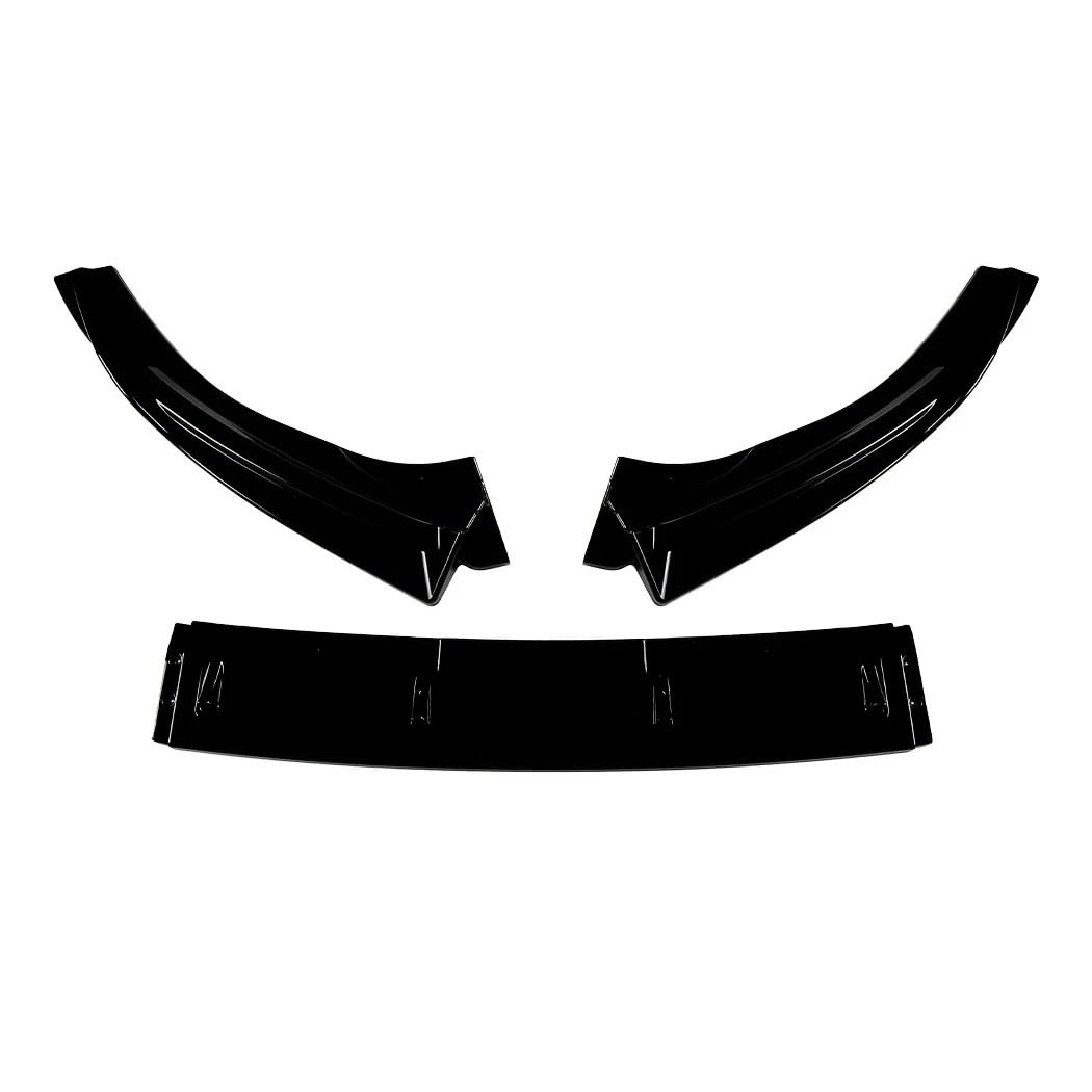 Uniwersalny spoiler Do Passat B7 11-15 Standard Version Glossy | Black Diffuser Splitter Body KitABS Przedni Dokładka przedniego zderzaka