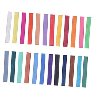 Veemoon 24 Stück Künstlerkreide Pastellstifte