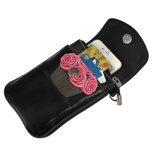 Sac téléphone portable en cuir pour le camping et la marche - 5