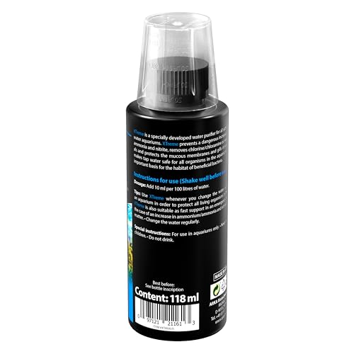 Tap safe for fish tanks 118 ml – instant water conditioner – neutralises chlorine, ammonia & nitrite – protects fish & removes heavy metals – ideal for new aquariums – ARKA Xtreme - Image 2