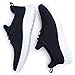 Wrezatro Men's Slip on Walking Shoes Ultra Light Breathable Non Slip Running Shoes Casual Fashion Sneakers Mesh Workout Sports Navy/Blue