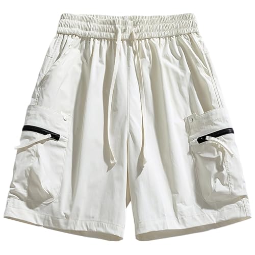 Short cargo d'été pour le yoga et le fitness à taille élastique
