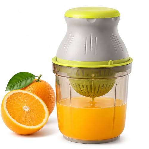 Image of Handheld Manual Juicer 1 Pc | Portable Citrus Juicer & Fruit Vegetable Squeezer | Heavy Duty Lemon Orange Press, Compact Kitchen Juice Maker, Easy Clean Lightweight Hand Juicer