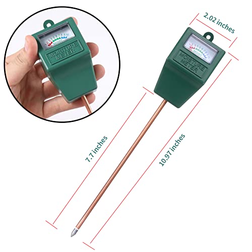 2-Packs-Soil-Moisture-Meter-for-House-Plants-Plant-Water-Meter-Soil-Tester-Test-Kit-Soil-Hygrometer-Sensor-for-Indoor-Outdoor-Use-Garden-Lawn-Farm-No-Battery-Required-Black-Green