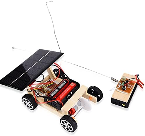 Wooden Solar Car Model Kit to Build for Youth Age School Educatio...