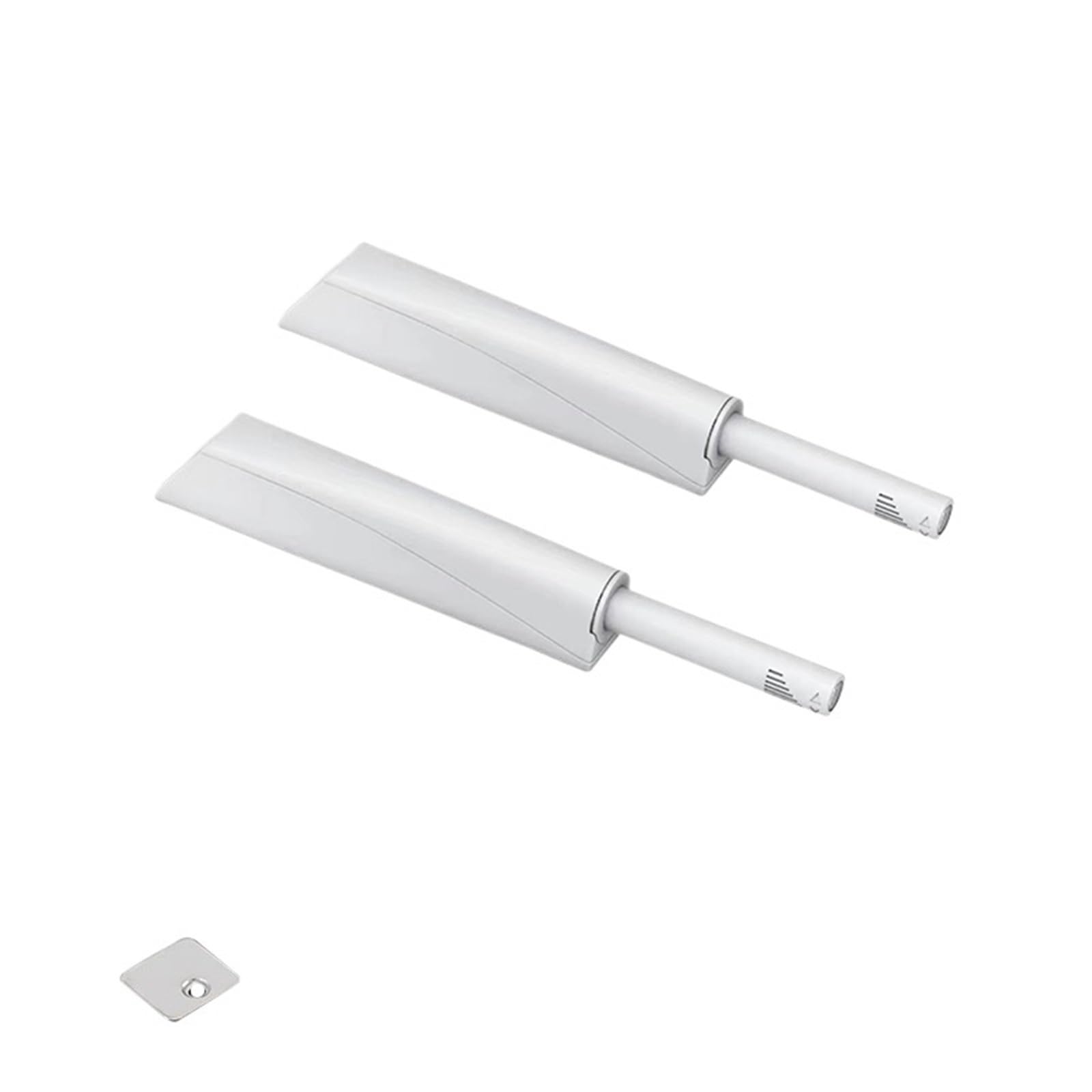 Zuxwux Color2-2Pcs Cabinet Push Latch Wardrobe Door Rebounder Handle-Free Push-Type Springer Switch Invisible Cabinet(Color2-2Pcs)