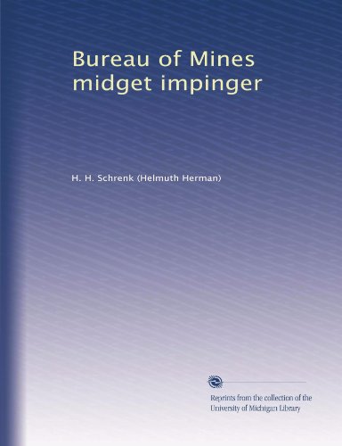 Bureau of Mines midget impinger