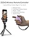ZOZVO Wireless Remote Controller for iOS/Android Bluetooth Remote Control for TikTok Scrolling/Camera/Video Recording/Kindle App (Light Purple)