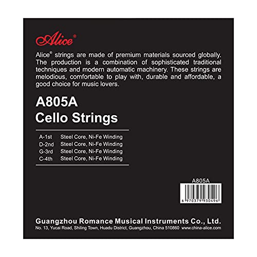 Alice 43528-67860 4/4 Cello String Set thumb #7