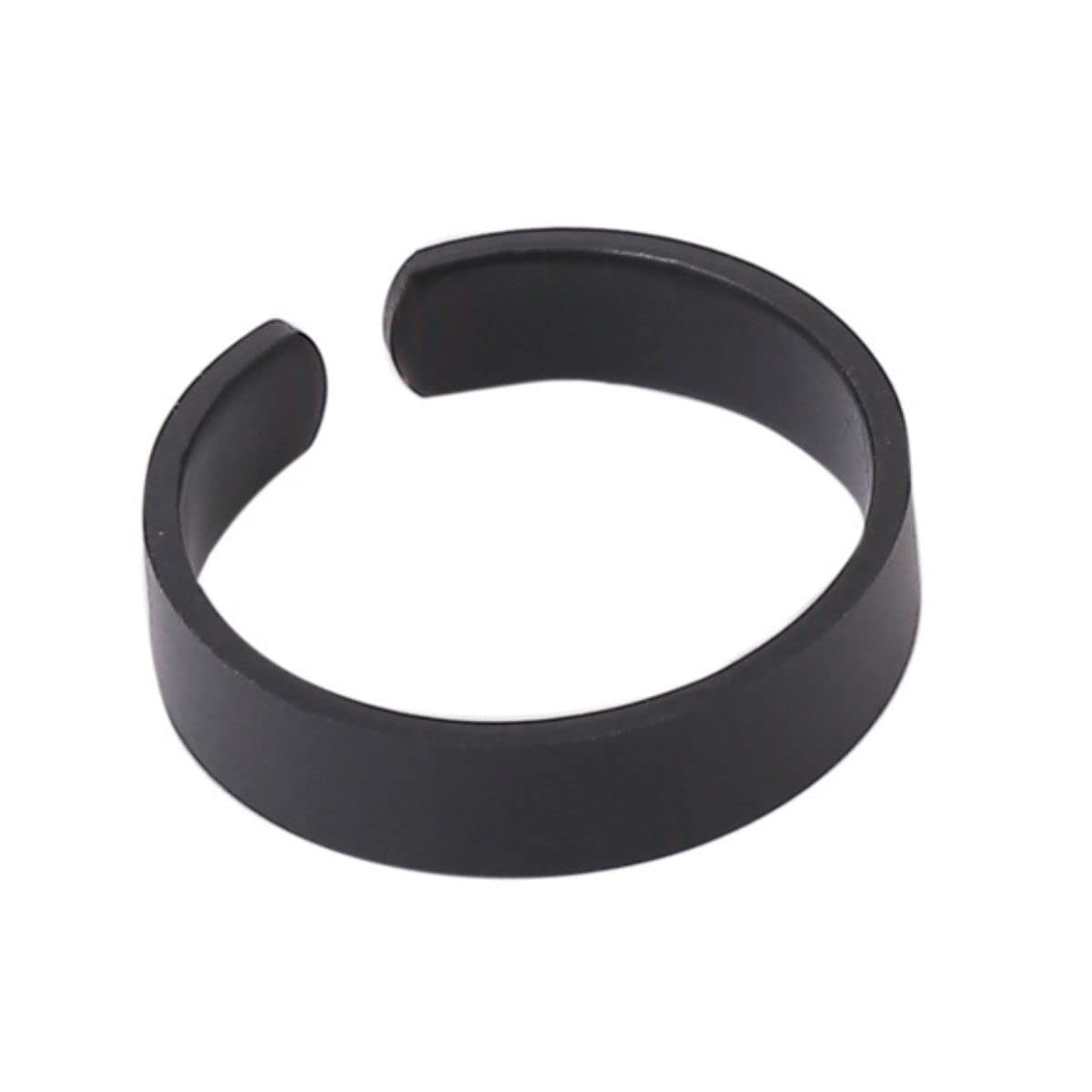 Viraasi Adjustable Band Style Black Ring for Mens and Boys - Gift for Men (B0BQML1XF7) Amazon Price History, Amazon Price Tracker