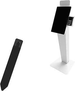 BoxWave Stylus Pouch Compatible with Olea Irvine Freestanding (22 in) - Stylus PortaPouch, Stylus Holder Carrier Portable Self-Adhesive for Olea Irvine Freestanding (22 in) - Jet Black