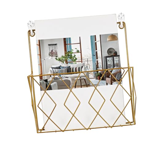 ROMISBABA 雑誌 製ブックホルダー オープンデザインの 聞 納 本棚 納スペース