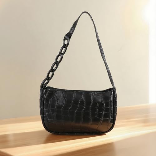 Clutch Tote, bolso pequeño de hombro en PU para mujer, mini bolso adorable para compras, caminatas y viajes miniatura 1