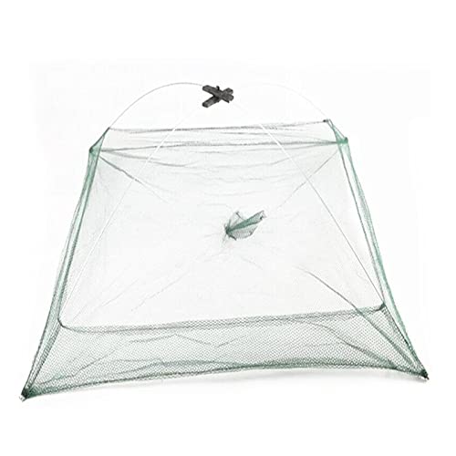 NEWMIND Isca de pesca dobrável rede armadilha molho gaiola peixe minnow Crawdad armadilha de malha c