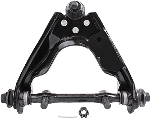 Image of Detroit Axle - 4WD Front End Control Arms Kit for 00-04 Dodge Dakota, 00-03 Durango, 2 Upper Control Arms w /Ball Joint 4 Outer & Inner Tie Rods 2000 2001 2002 2003 2004 Replacement - 6pc Set