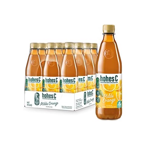 Hohes C Milde Orange - 100% Saft, 12er Pack (12 x 500 ml) Cover