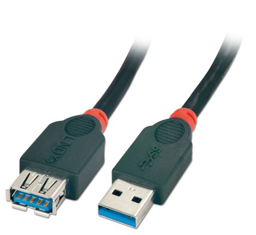 Lindy 31480 - Prolunga USB 3.0 Tipo a M/F 0,5m