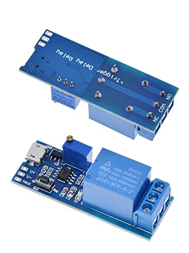 Module de commande de déclencheur à relais temporisé 5V-30V avec minuterie réglable