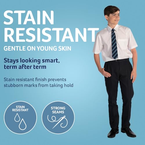 Pantalones para niños de corte slim Trutex boy para uniforme escolar 5