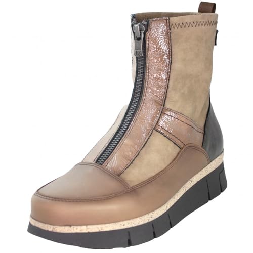 Bottines en cuir et daim Dorking 9331 l'artisanat de la chaussure marron