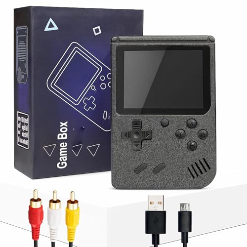 New World Rechargeable Pocket Video Game for Kids, Retro Video Game Box Handheld Console Game Box with TV Output 2 41Wr+B+aMlL