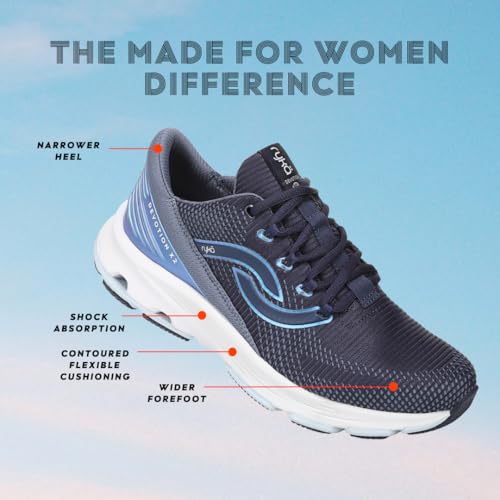 Ryka Women's Devotion X 2 Walking Shoes Academy/Flintstone 8.5 W by Ryka - Used condition - Image 5