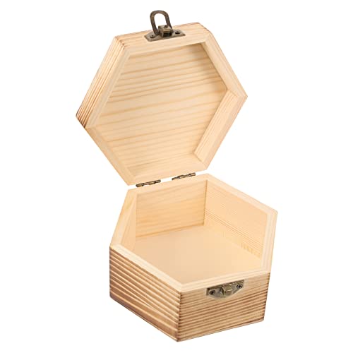 VALICLUD Caja Contenedores Decorativo almacenamiento storage box joyero vintage joyero de madera jewelry box joyero madera mini joyeros Artesanía de madera manualidades de madera