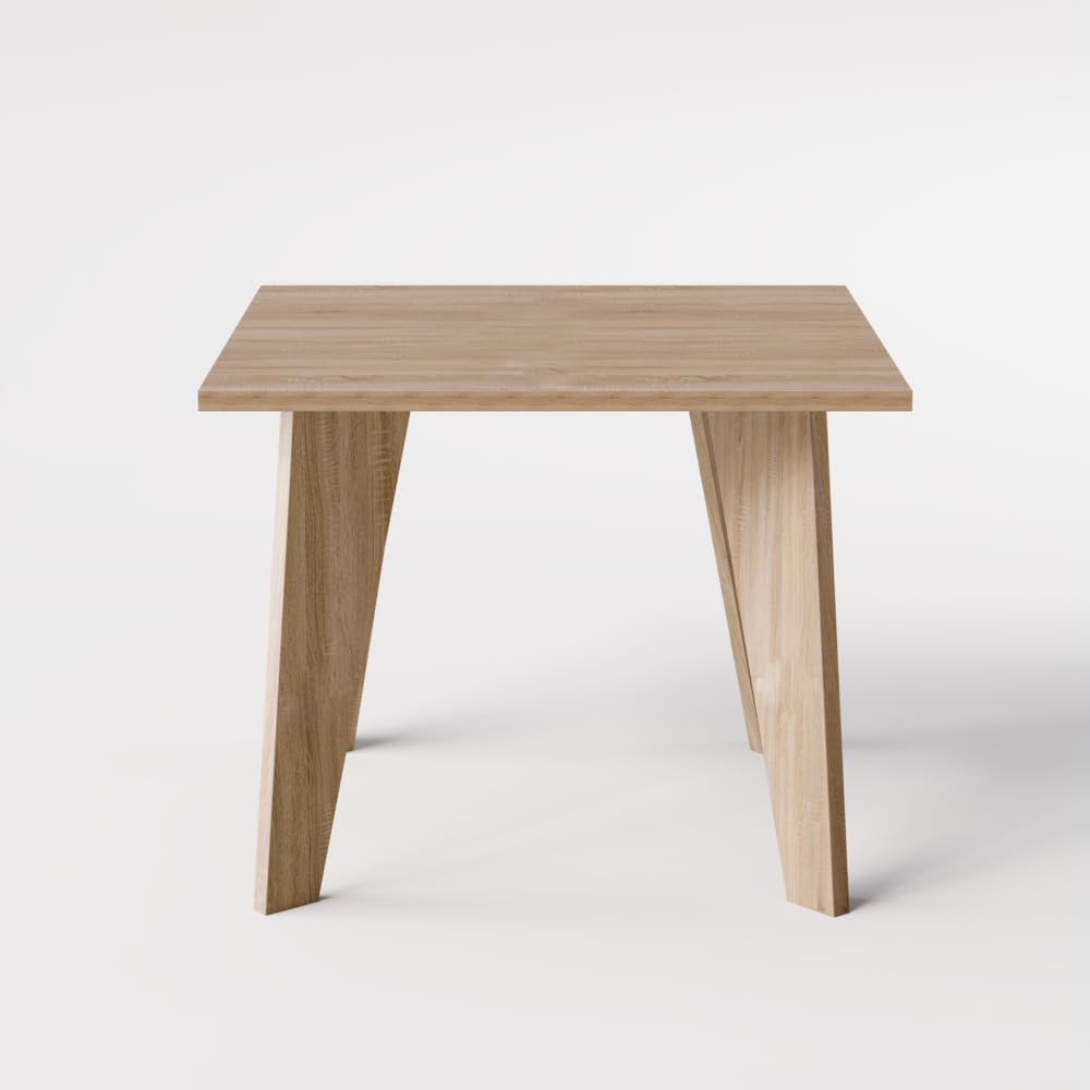 Stół OLEN 90 x 90 cm do kuchni, salonu, jadalni Dąb Sonoma