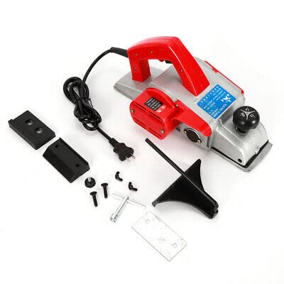 Elektrohobel Handhobel Hobelmaschine Hobel Elektrisch Electric Wood Hand Planer Robustes GehäUse Holzhobel Abrichthobel Hobeltiefe Falzhobel...