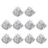 SLXLYH TTCs サイレントシリーズスイッチ ホワイト アナと雪の女王 V2 RedV3 ミュート メカニカル キーボード スイッチ 潤滑リニアサイレントスイッチ (B#)