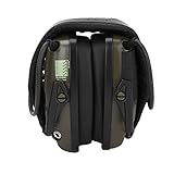 Electronic Shooting Ear Defenders, Noise Reduction Safety Earmuffs, Adjustable Head Protection, Professional